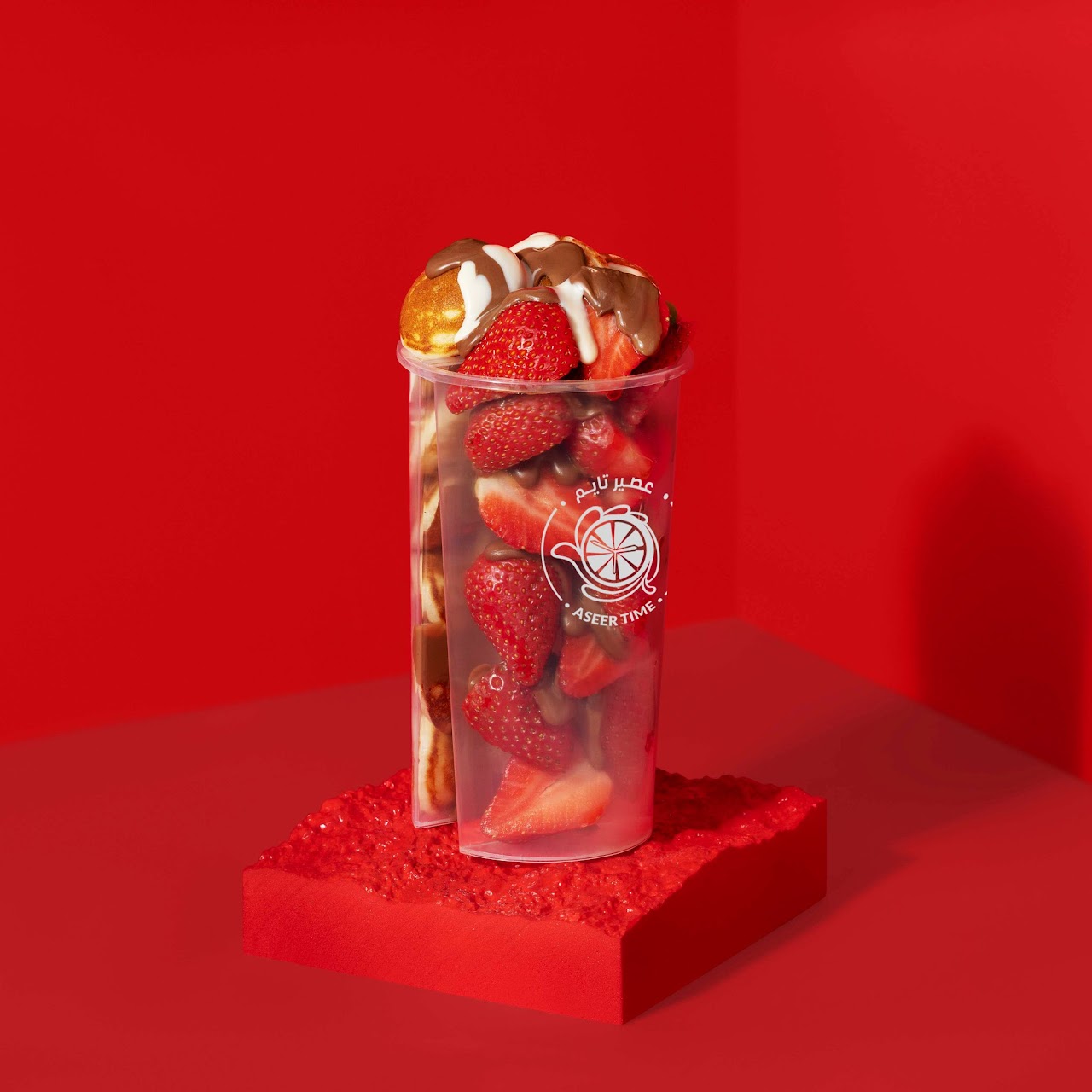 Garagni Mini Pancakes with Strawberry