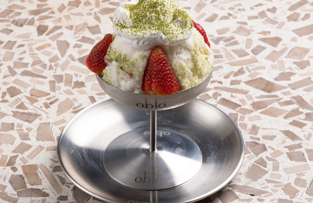 Strawberry Kakigori Shaved Ice Qatar